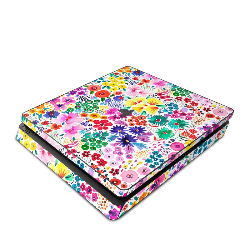 Artful Little Flowers - Sony PS4 Slim Skin