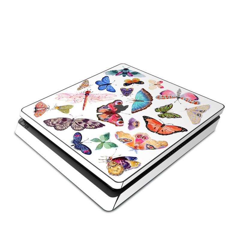 Butterfly Scatter - Sony PS4 Slim Skin