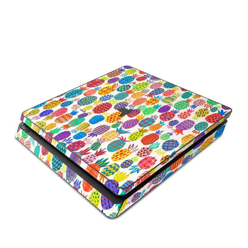 Colorful Pineapples - Sony PS4 Slim Skin