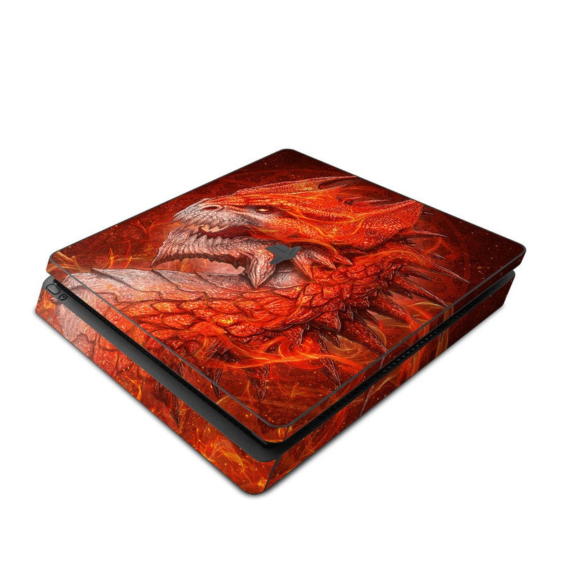 Flame Dragon - Sony PS4 Slim Skin