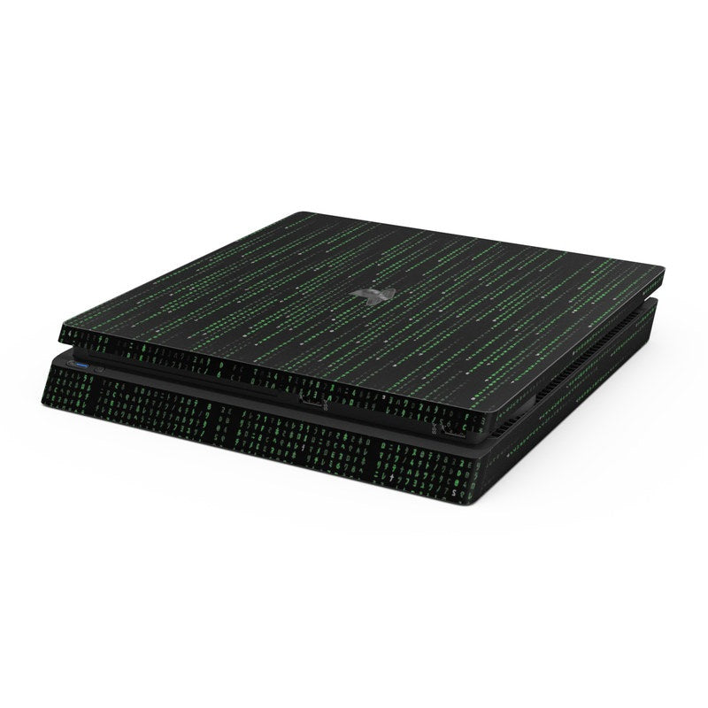 Matrix Style Code - Sony PS4 Slim Skin