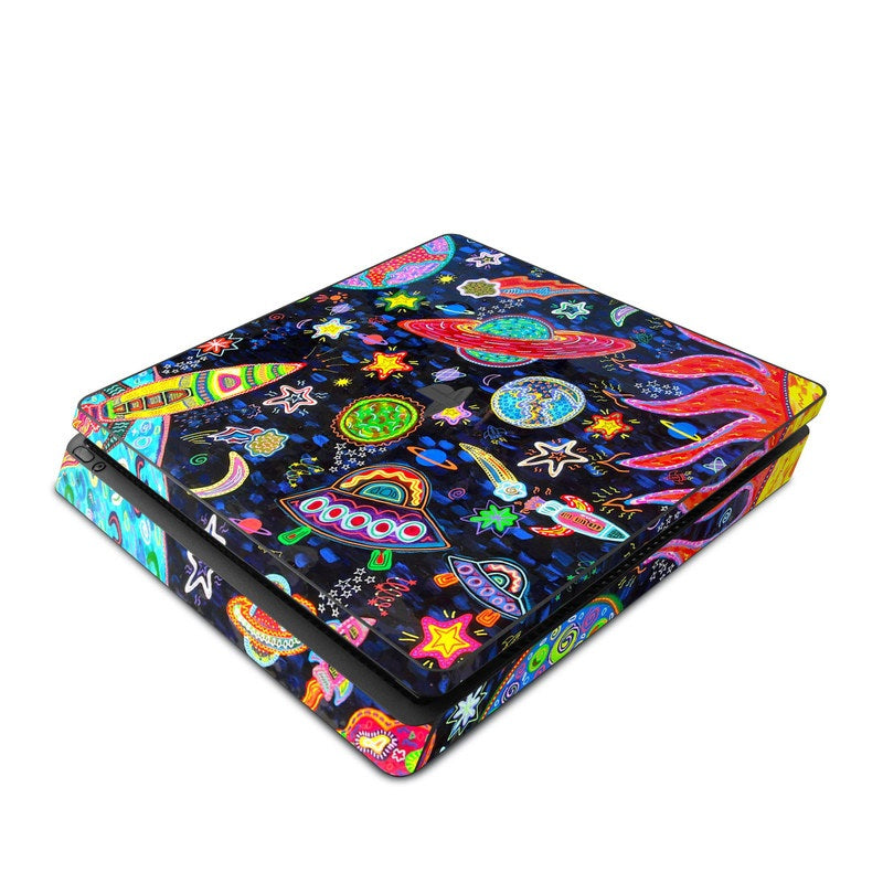 Out to Space - Sony PS4 Slim Skin