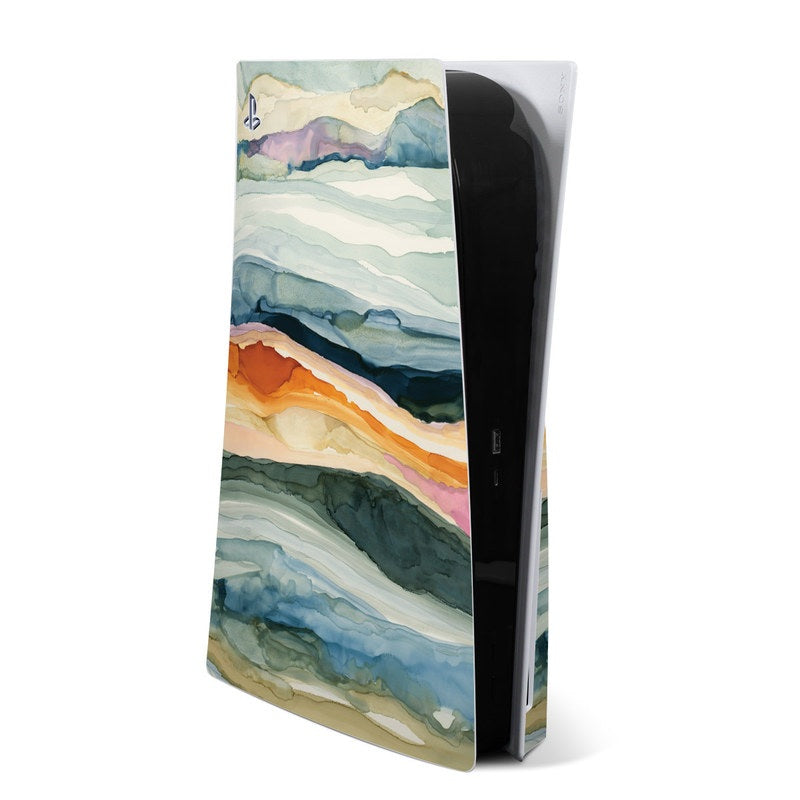 Layered Earth - Sony PS5 Skin