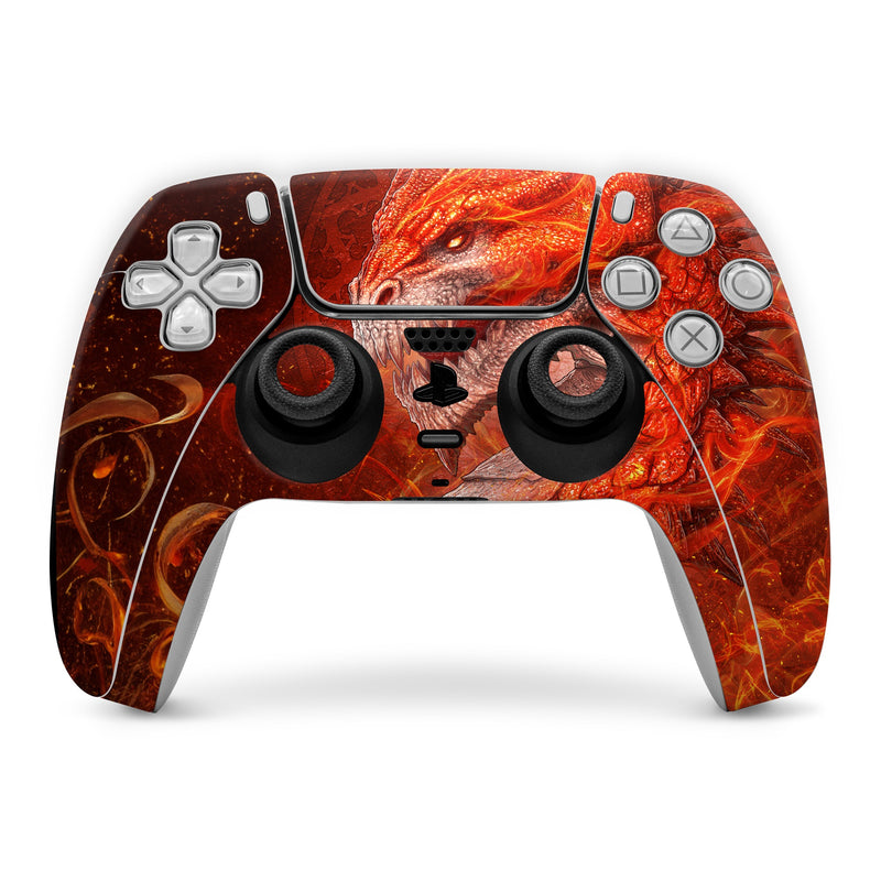 Flame Dragon - Sony PS5 Controller Skin