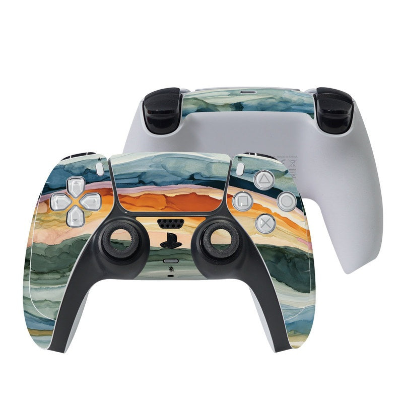 Layered Earth - Sony PS5 Controller Skin
