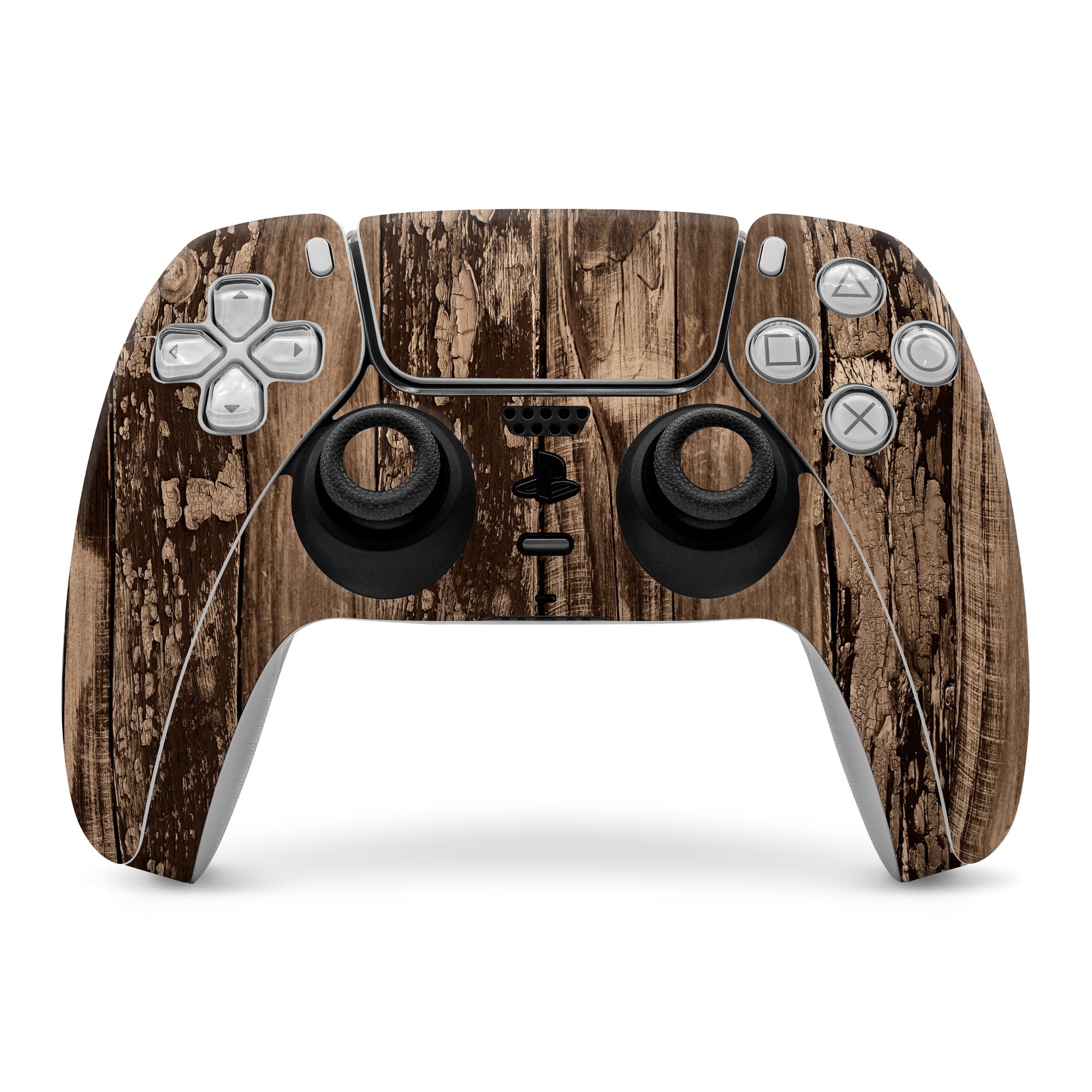 Weathered Wood - Sony PS5 Controller Skin