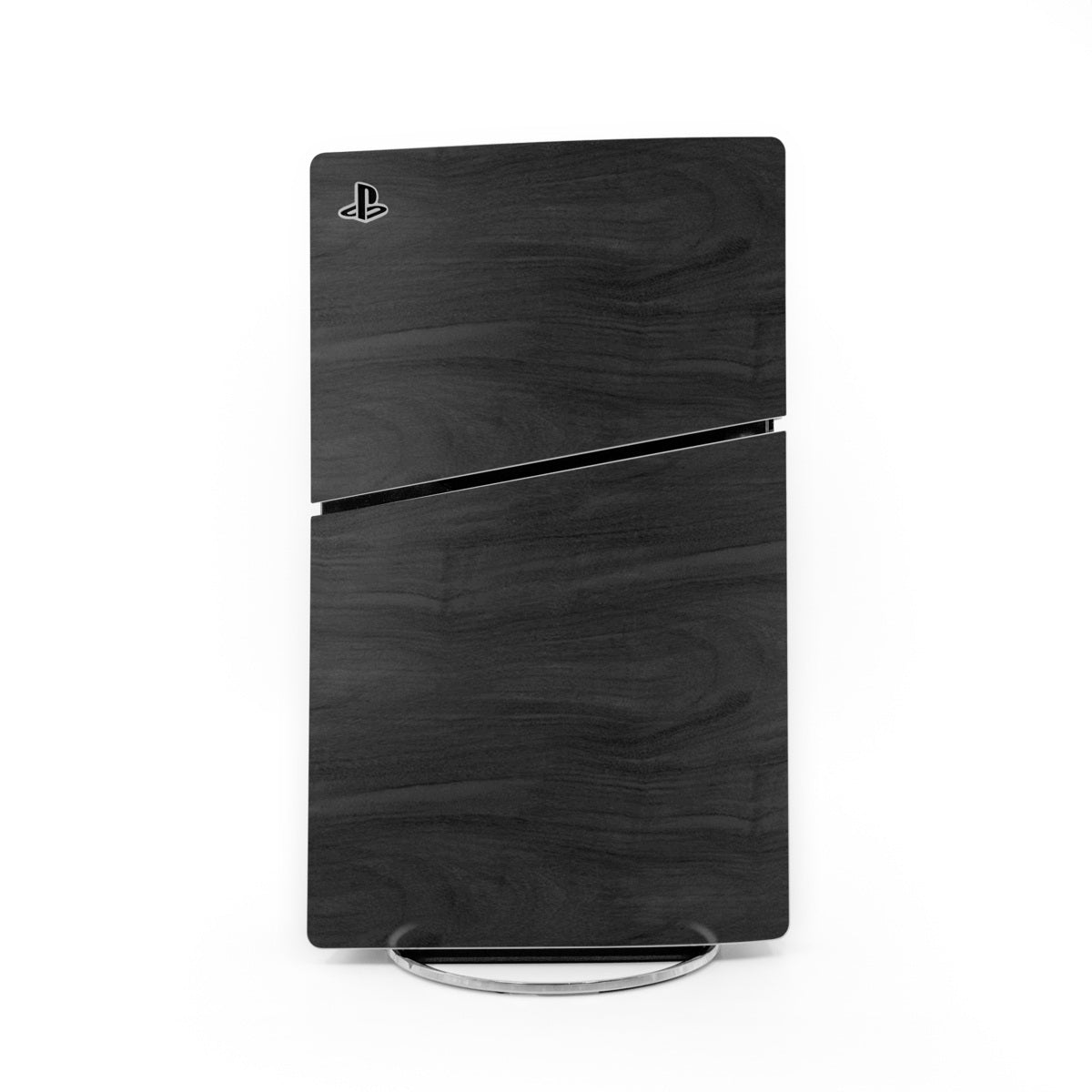 Black Woodgrain - Sony PS5 Slim Skin