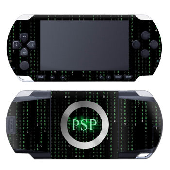 Matrix Style Code - Sony PSP Skin