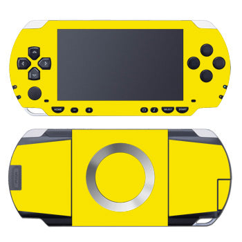 Solid State Yellow - Sony PSP Skin