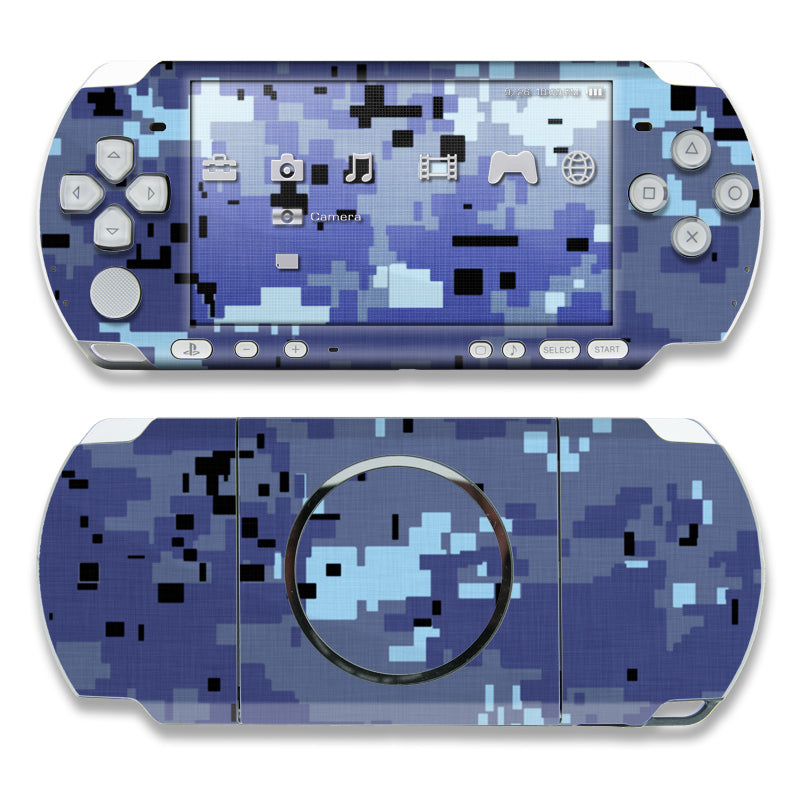 Digital Sky Camo - Sony PSP 3000 Skin
