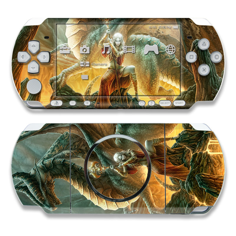 Dragon Mage - Sony PSP 3000 Skin