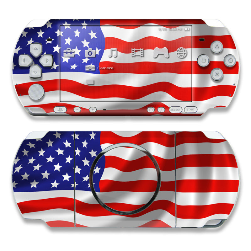 USA Flag - Sony PSP 3000 Skin