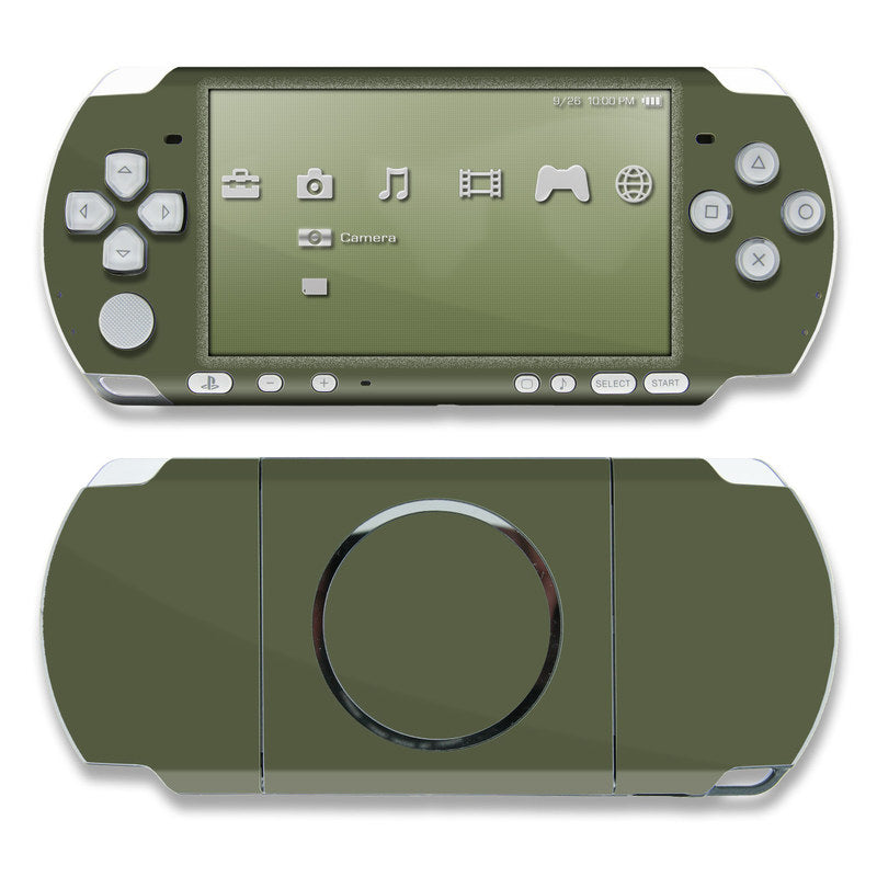 Solid State Olive Drab - Sony PSP 3000 Skin