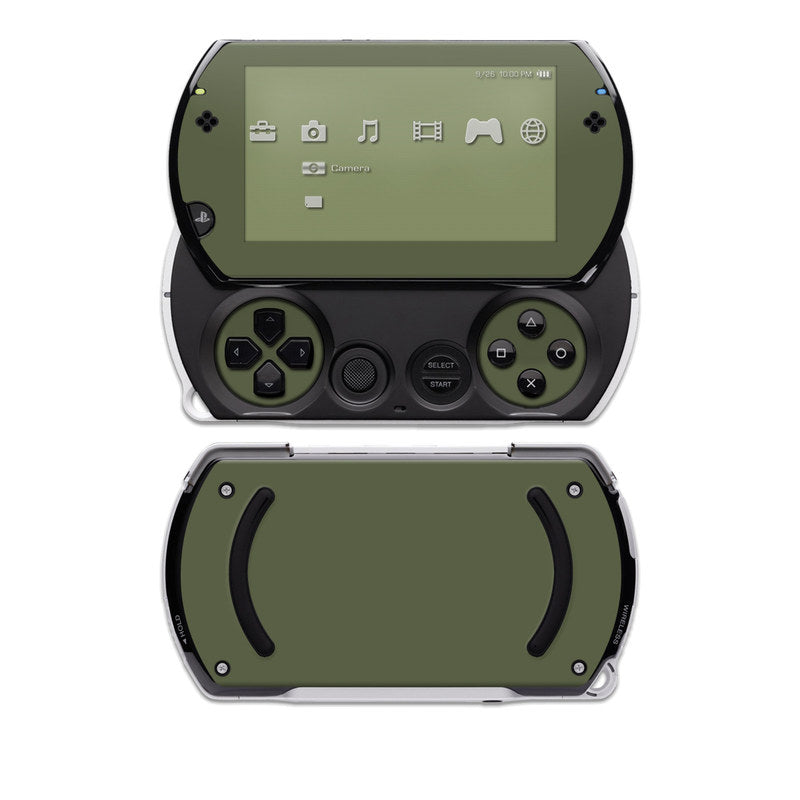 Solid State Olive Drab - Sony PSP Go Skin