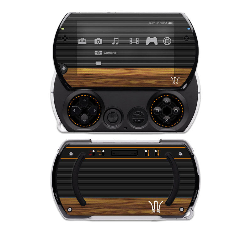 Wooden Gaming System - Sony PSP Go Skin