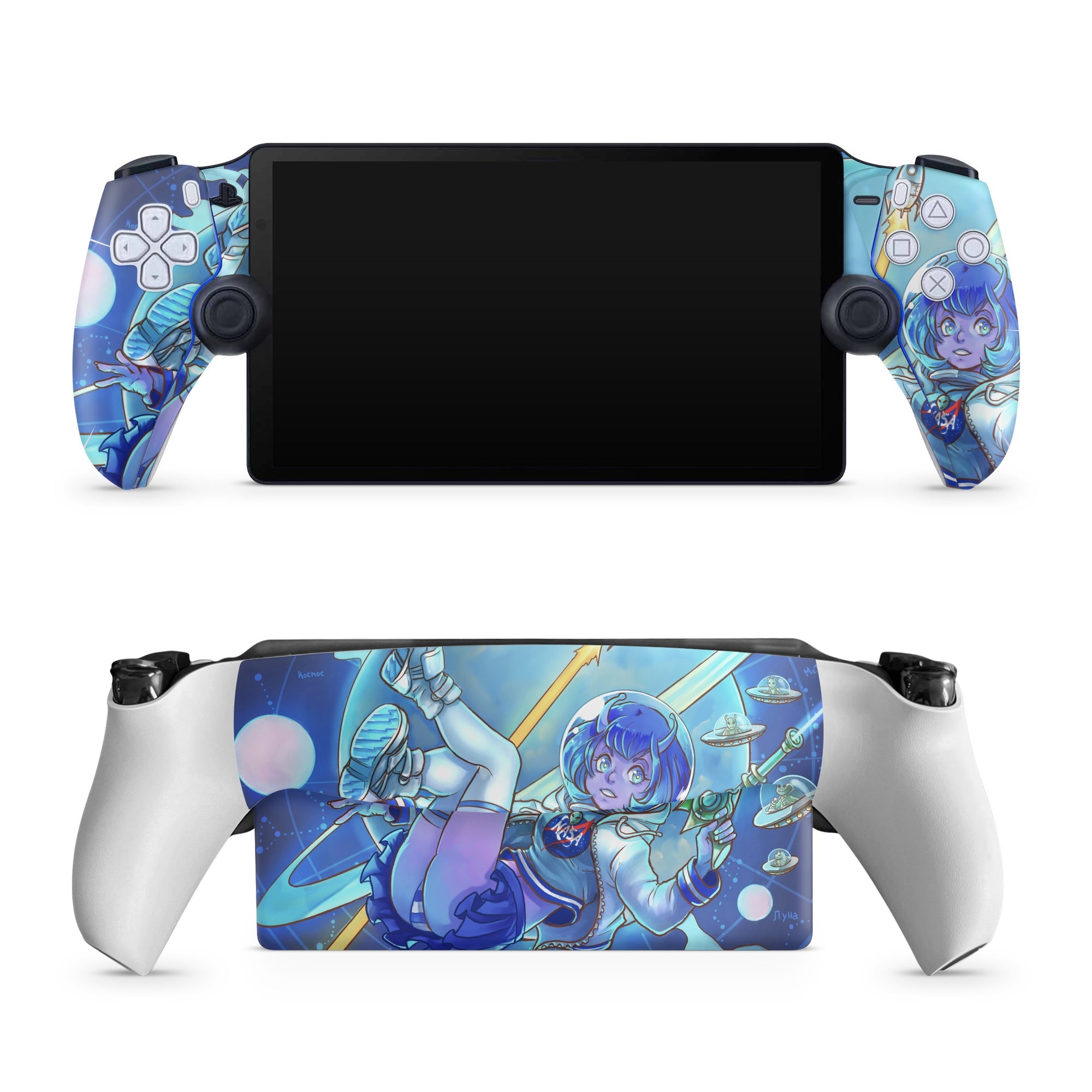 We Come in Peace - Sony PlayStation Portal Skin