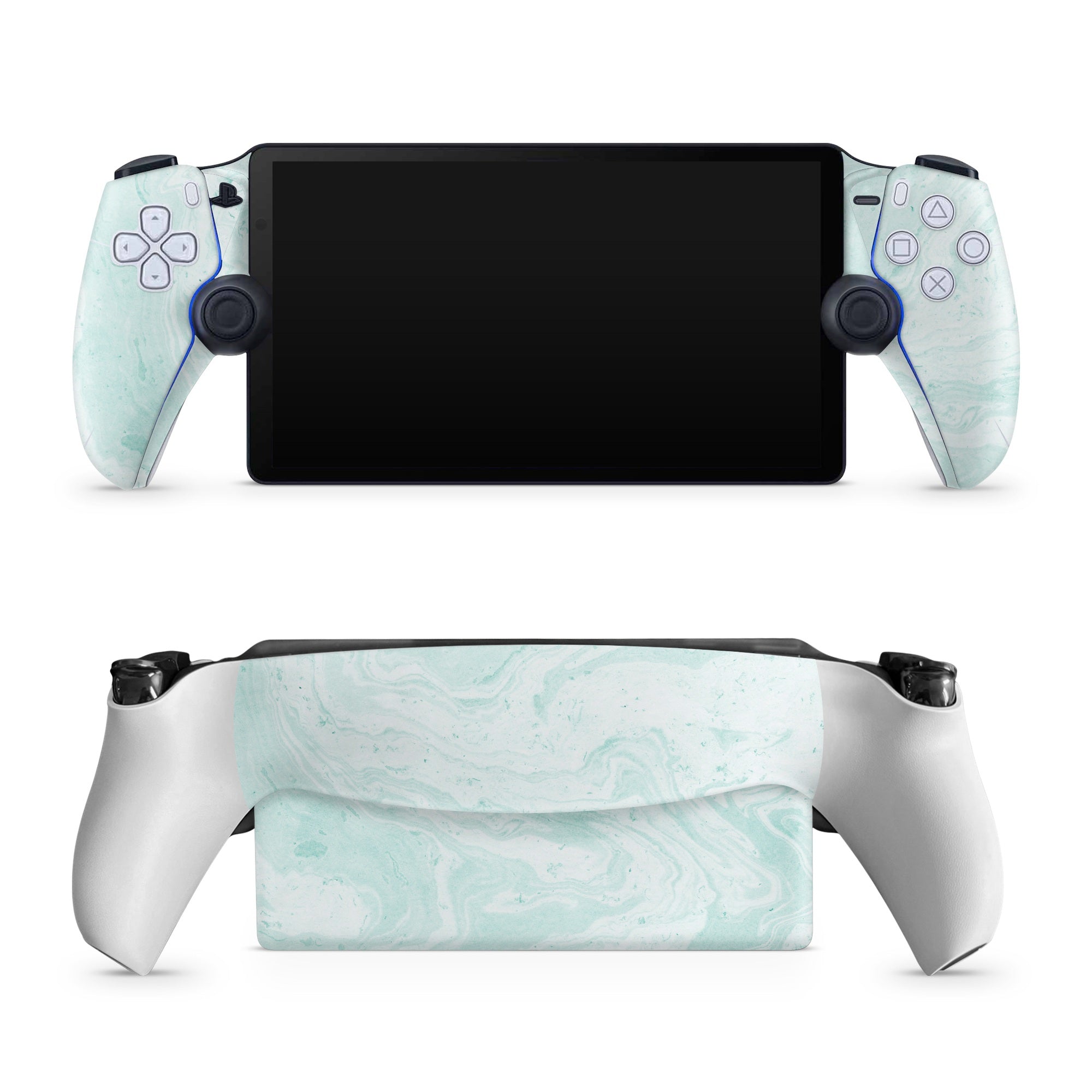 Winter Green Marble - Sony PlayStation Portal Skin