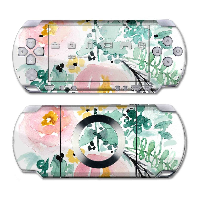 Blushed Flowers - Sony PSP Slim Skin
