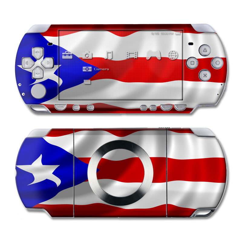 Puerto Rican Flag - Sony PSP Slim Skin