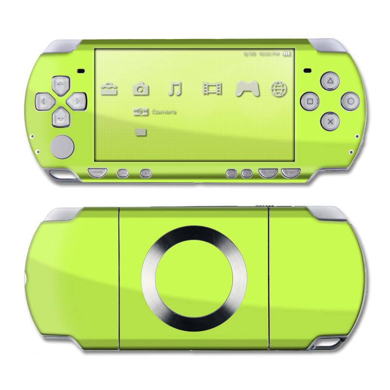 Solid State Lime - Sony PSP Slim Skin