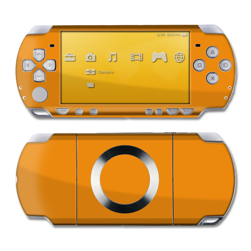 Solid State Orange - Sony PSP Slim Skin