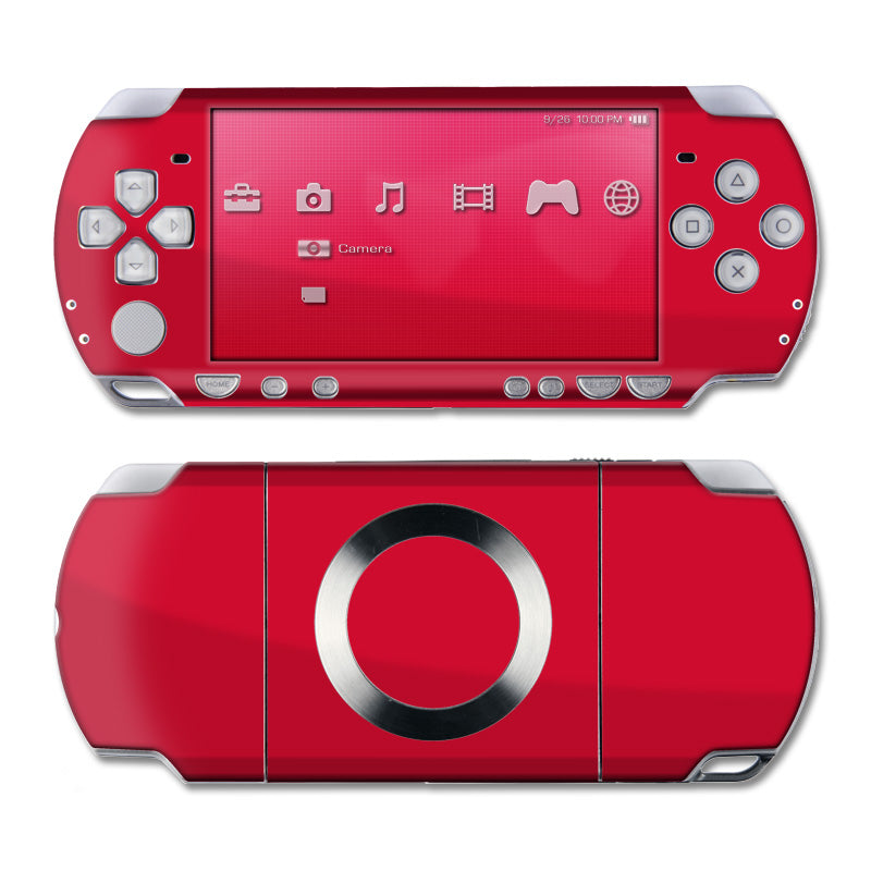 Solid State Red - Sony PSP Slim Skin