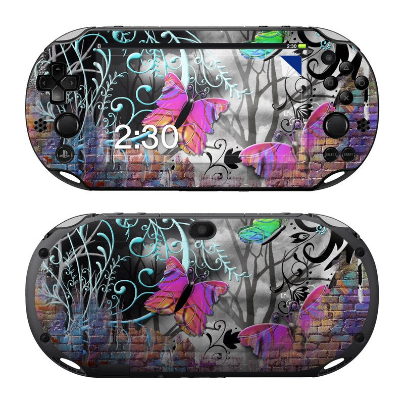 Butterfly Wall - Sony PS Vita 2000 Skin