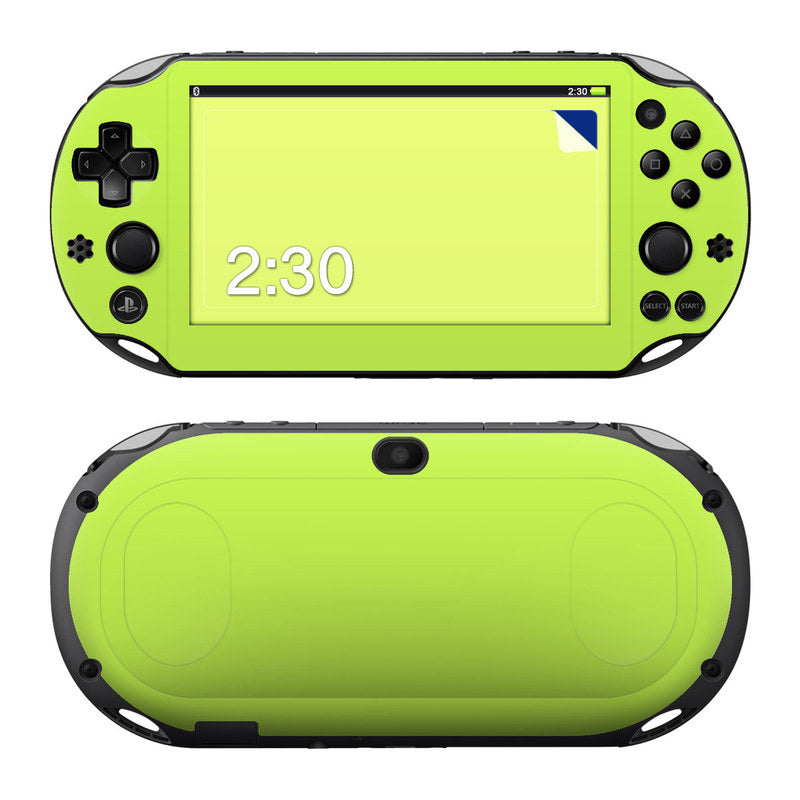 Solid State Lime - Sony PS Vita 2000 Skin