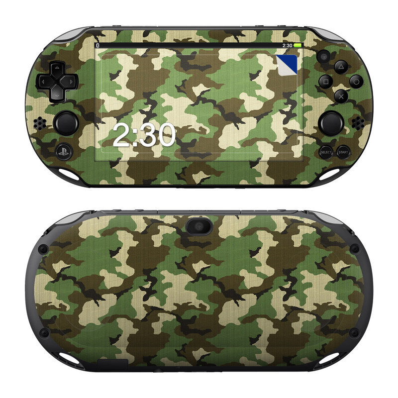 Woodland Camo - Sony PS Vita 2000 Skin