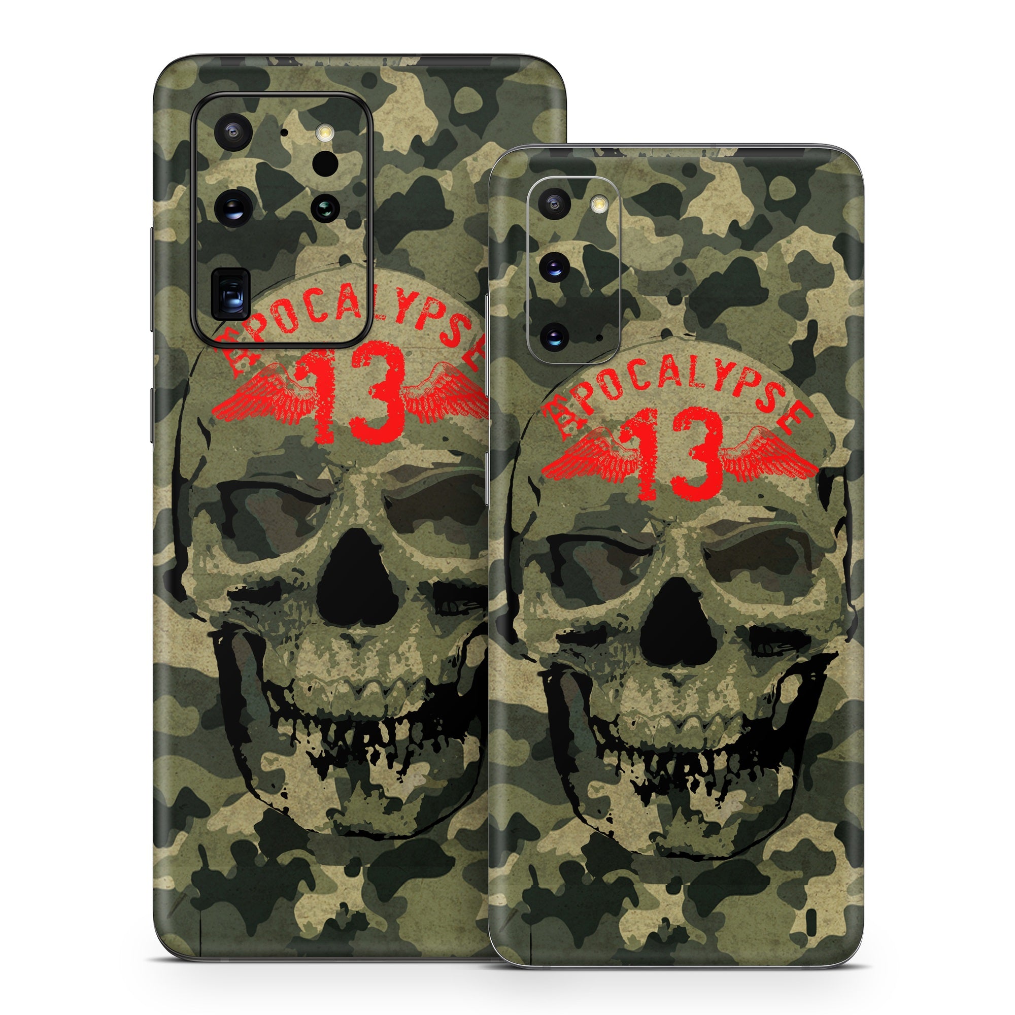 Camo Skull - Samsung Galaxy S20 Skin
