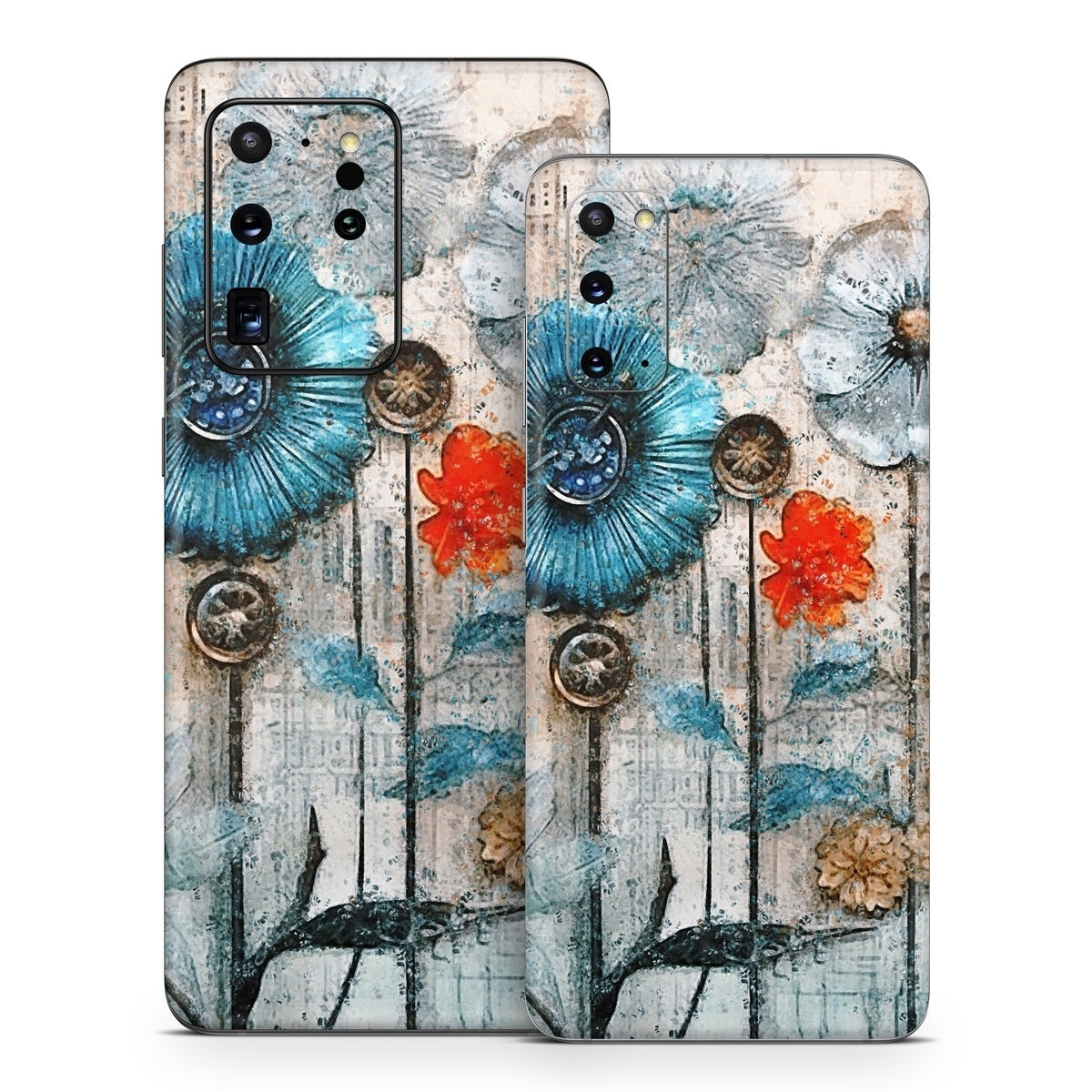 Steampunk Flowers - Samsung Galaxy S20 Skin
