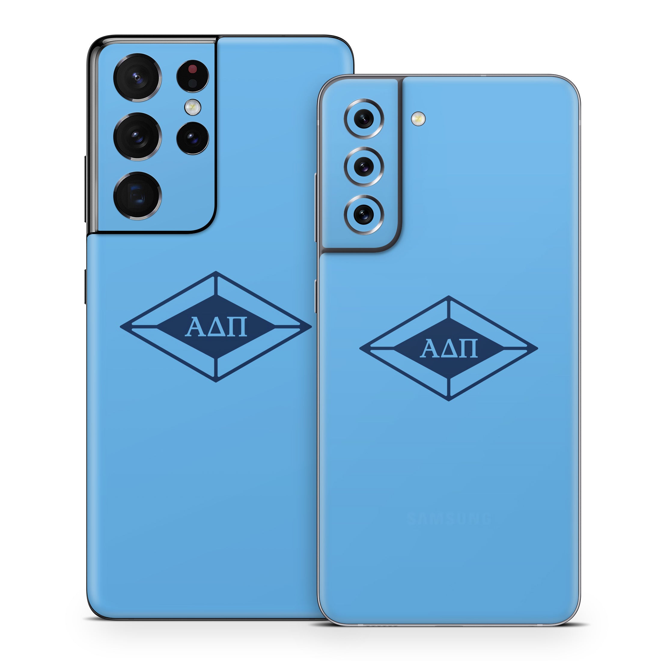 Alpha Delta Pi Diamond Letters Adelphean Blue - Samsung Galaxy S21 Skin
