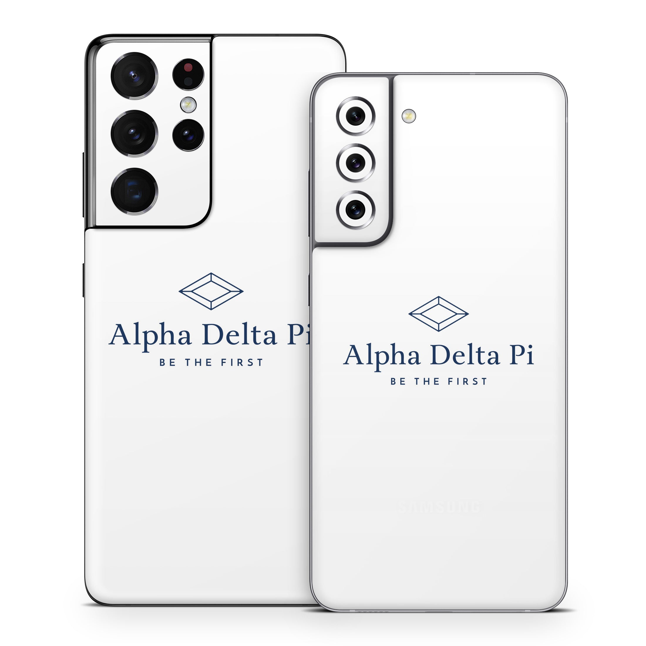 Alpha Delta Pi Primary Logo White - Samsung Galaxy S21 Skin