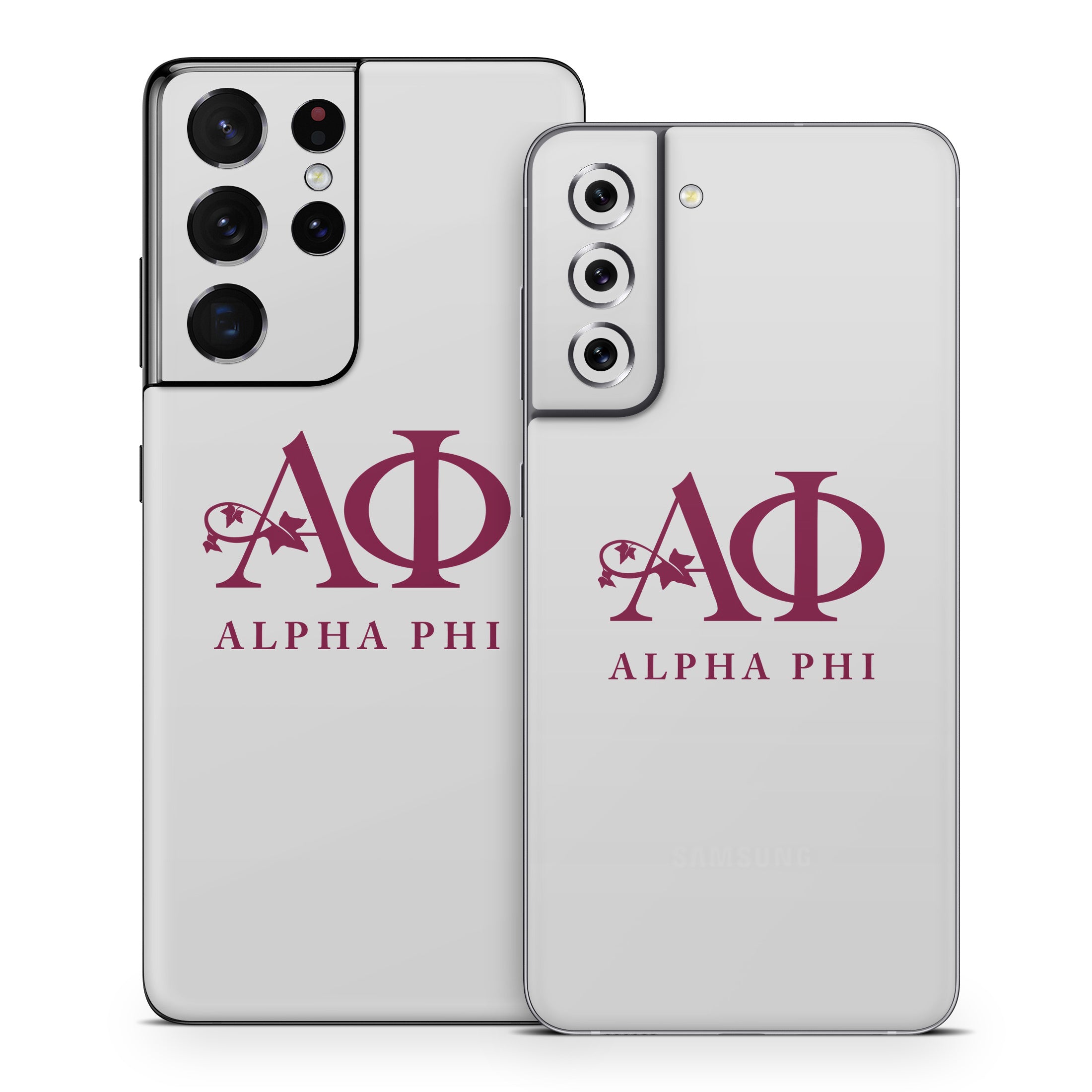 Alpha Phi Silver - Samsung Galaxy S21 Skin