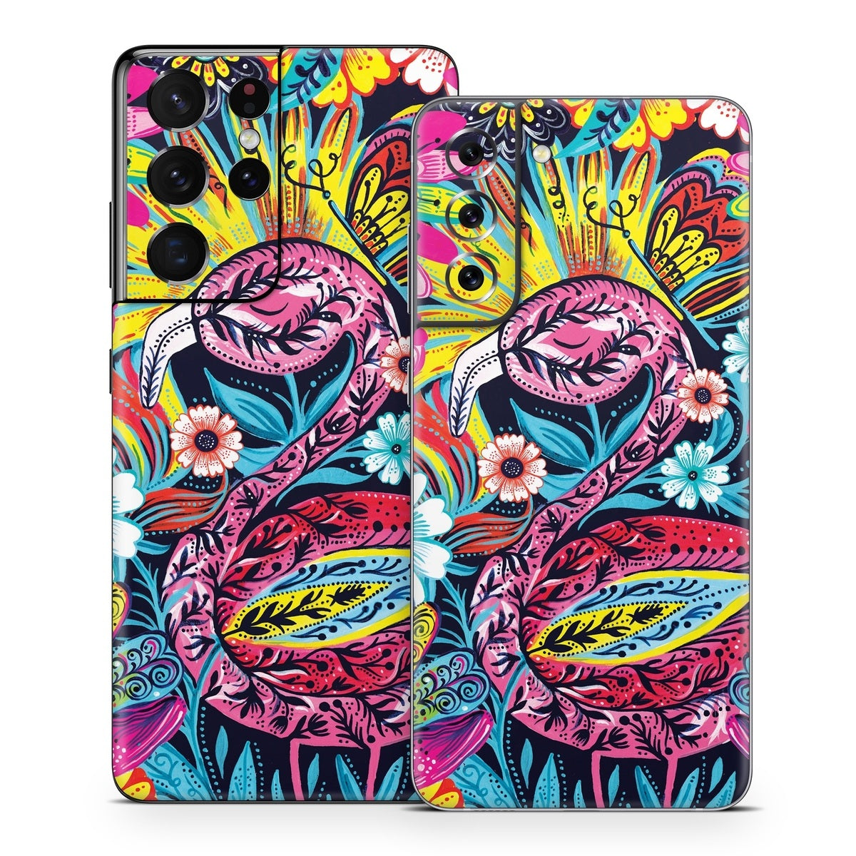 Flashy Flamingo - Samsung Galaxy S21 Skin