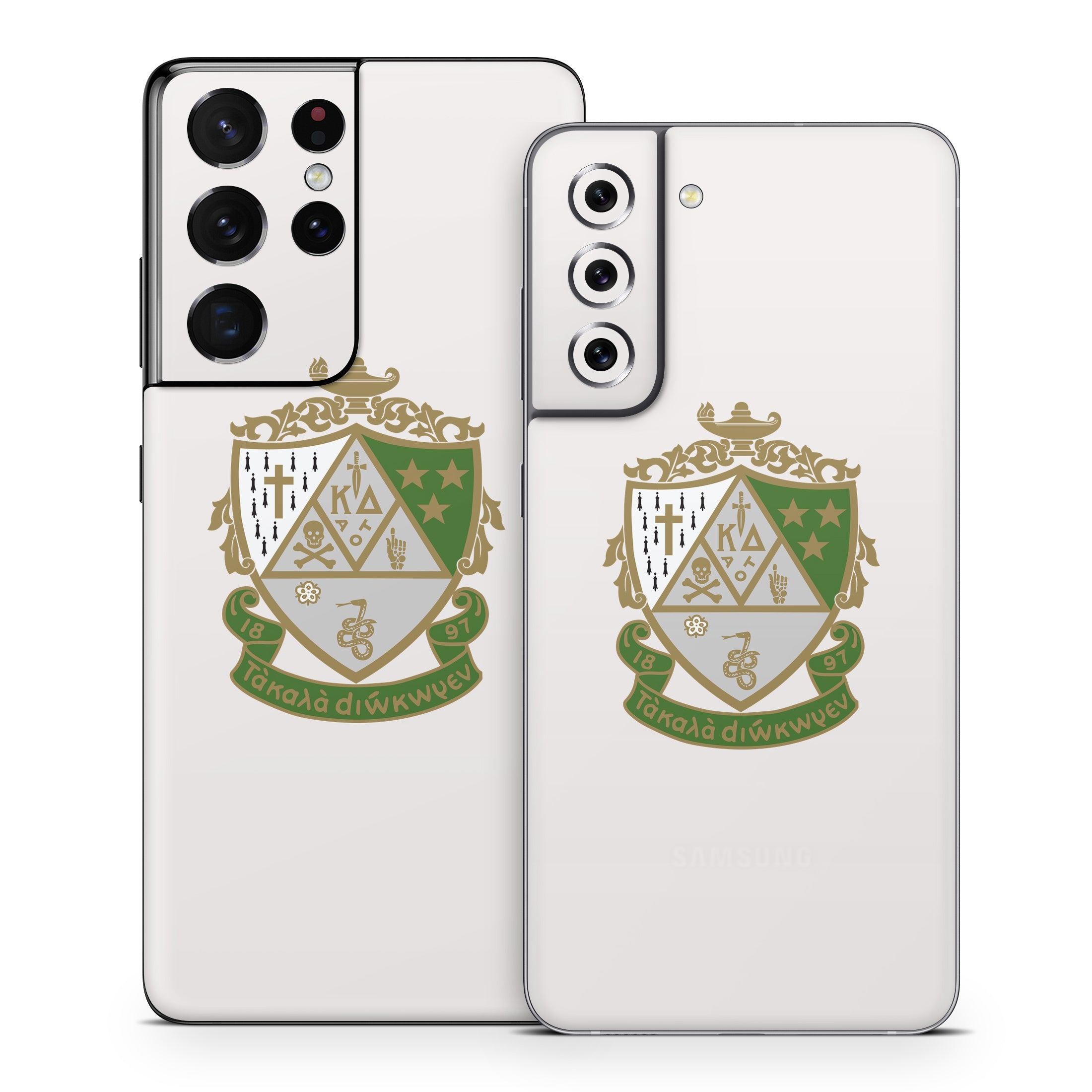 Kappa Delta Crest Pearl White - Samsung Galaxy S21 Skin