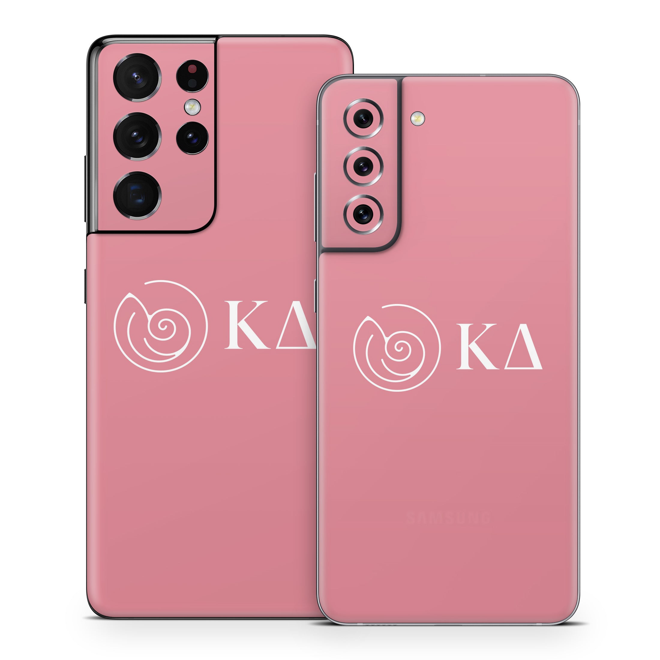 Kappa Delta Greek Letters Active Pink - Samsung Galaxy S21 Skin