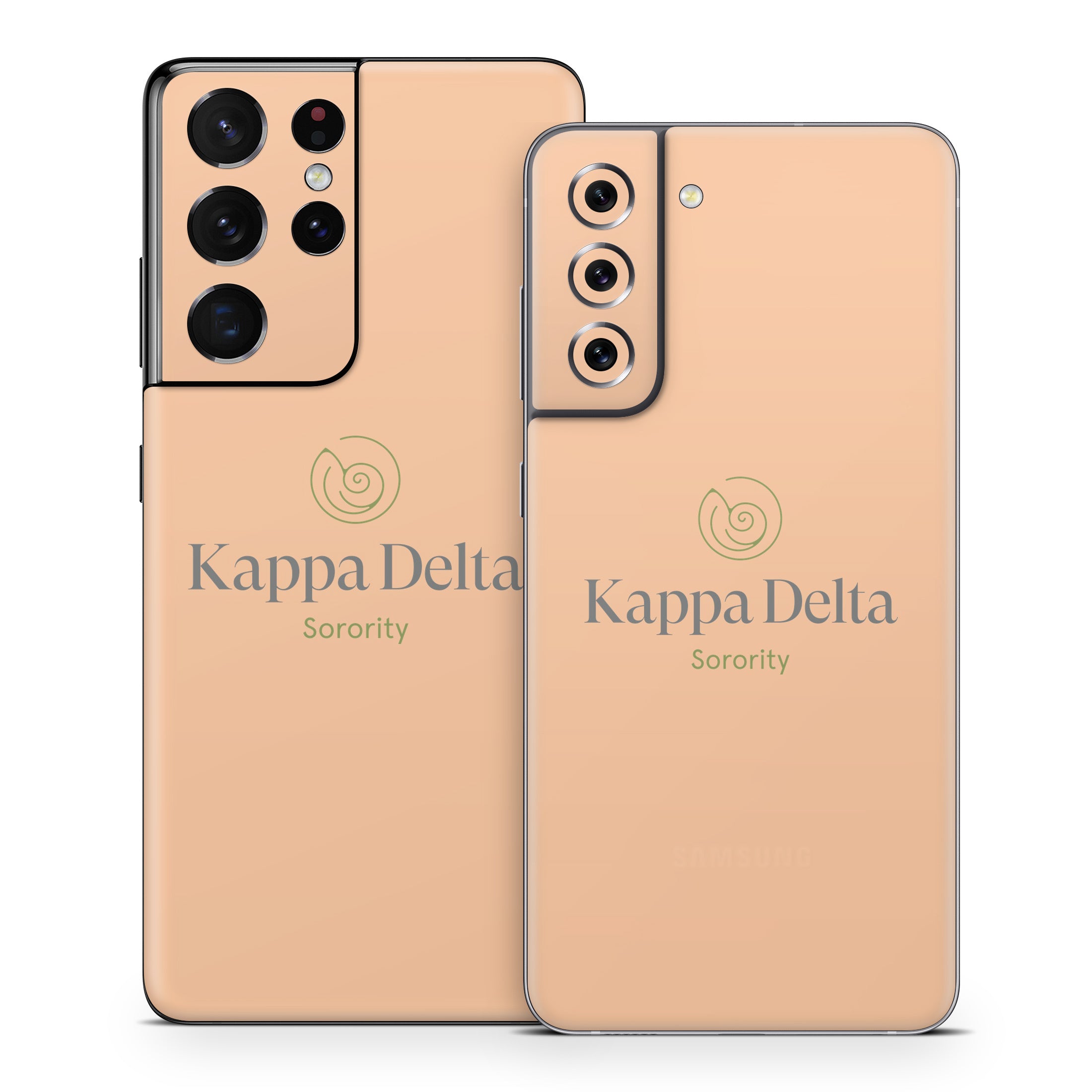 Kappa Delta Primary Logo Empowered Peach - Samsung Galaxy S21 Skin