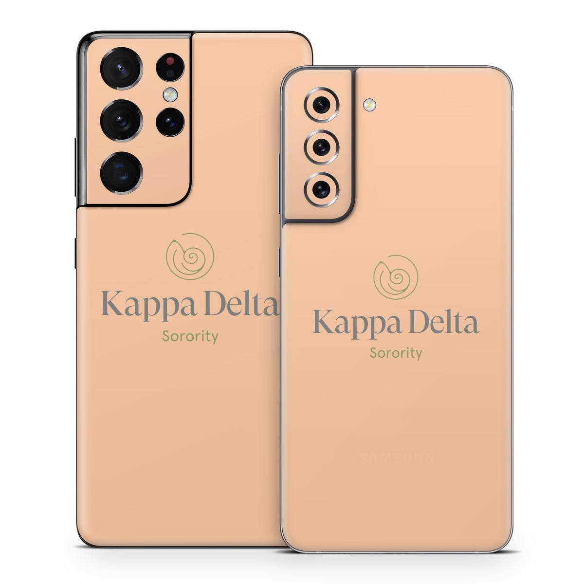 Kappa Delta Primary Logo Empowered Peach - Samsung Galaxy S21 Skin