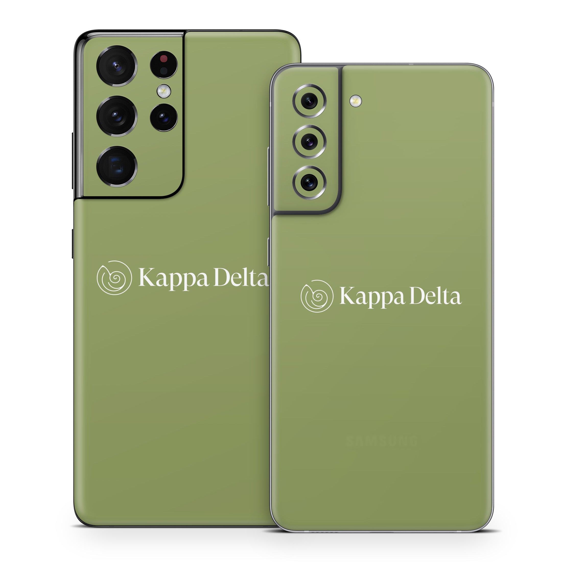 Kappa Delta Secondary Logo KD Olive - Samsung Galaxy S21 Skin