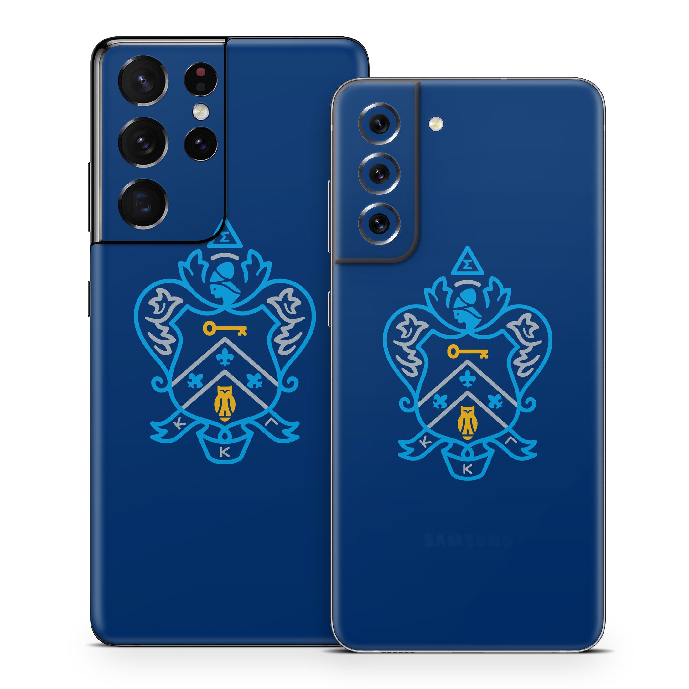 Kappa Kappa Gamma Coat of Arms Kappa Blue - Samsung Galaxy S21 Skin