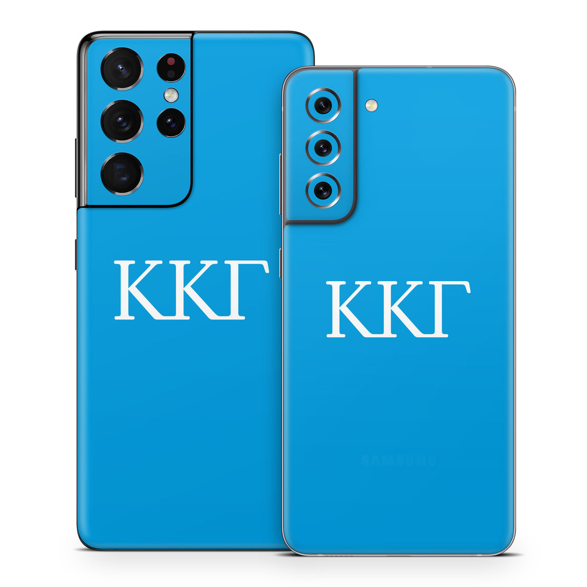 Kappa Kappa Gamma Greek Letters Gamma Blue - Samsung Galaxy S21 Skin