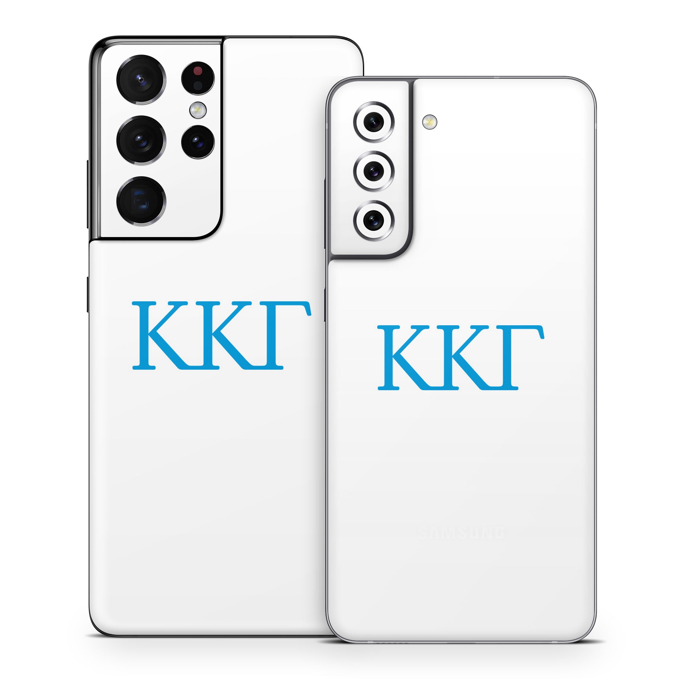 Kappa Kappa Gamma Greek Letters White - Samsung Galaxy S21 Skin
