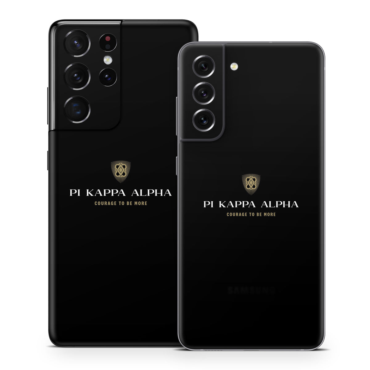 Pi Kappa Alpha Formal Logo Black - Samsung Galaxy S21 Skin