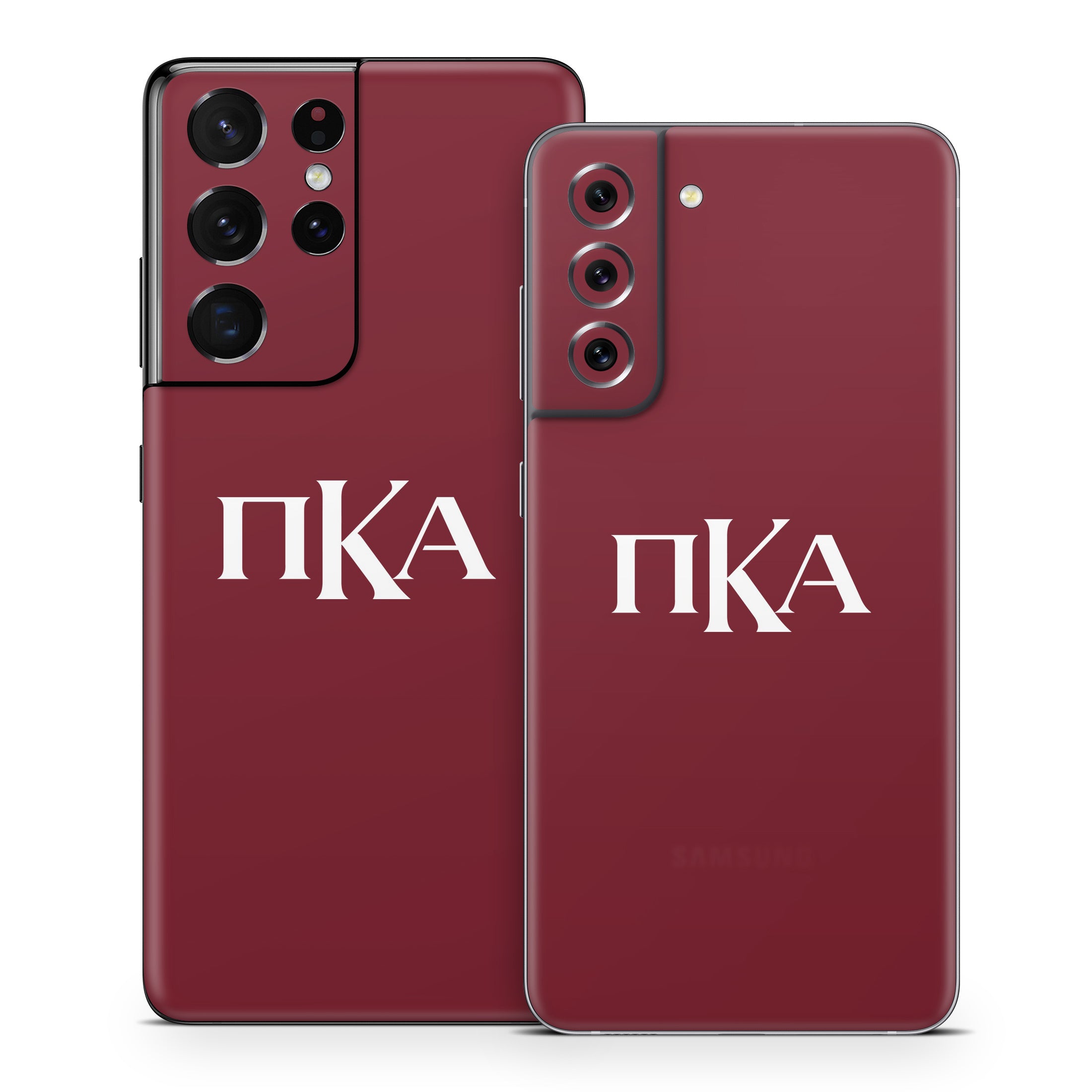 Pi Kappa Alpha Greek Letters Garnet - Samsung Galaxy S21 Skin