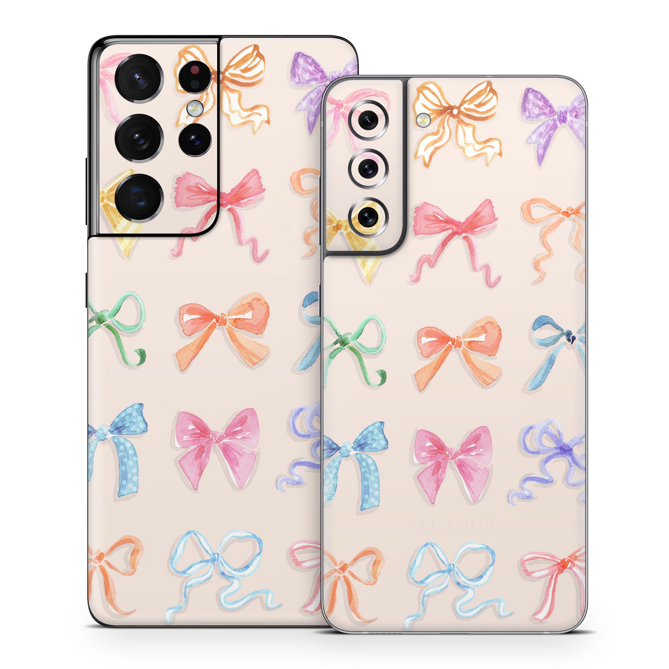 Rainbow Bows - Samsung Galaxy S21 Skin
