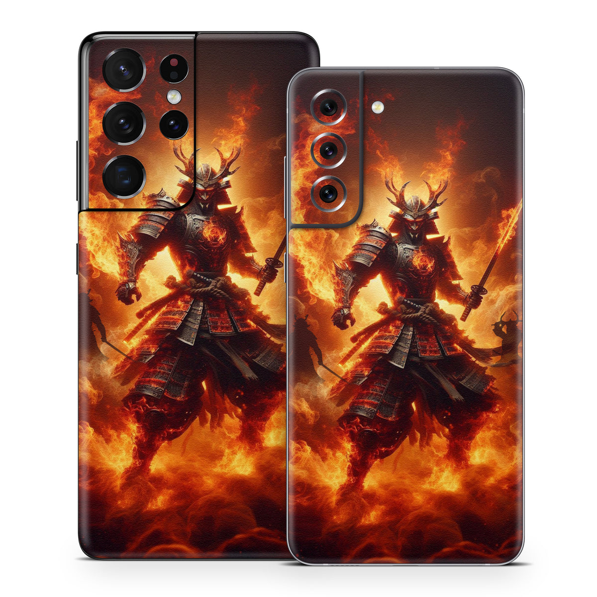 Samurai Fire - Samsung Galaxy S21 Skin