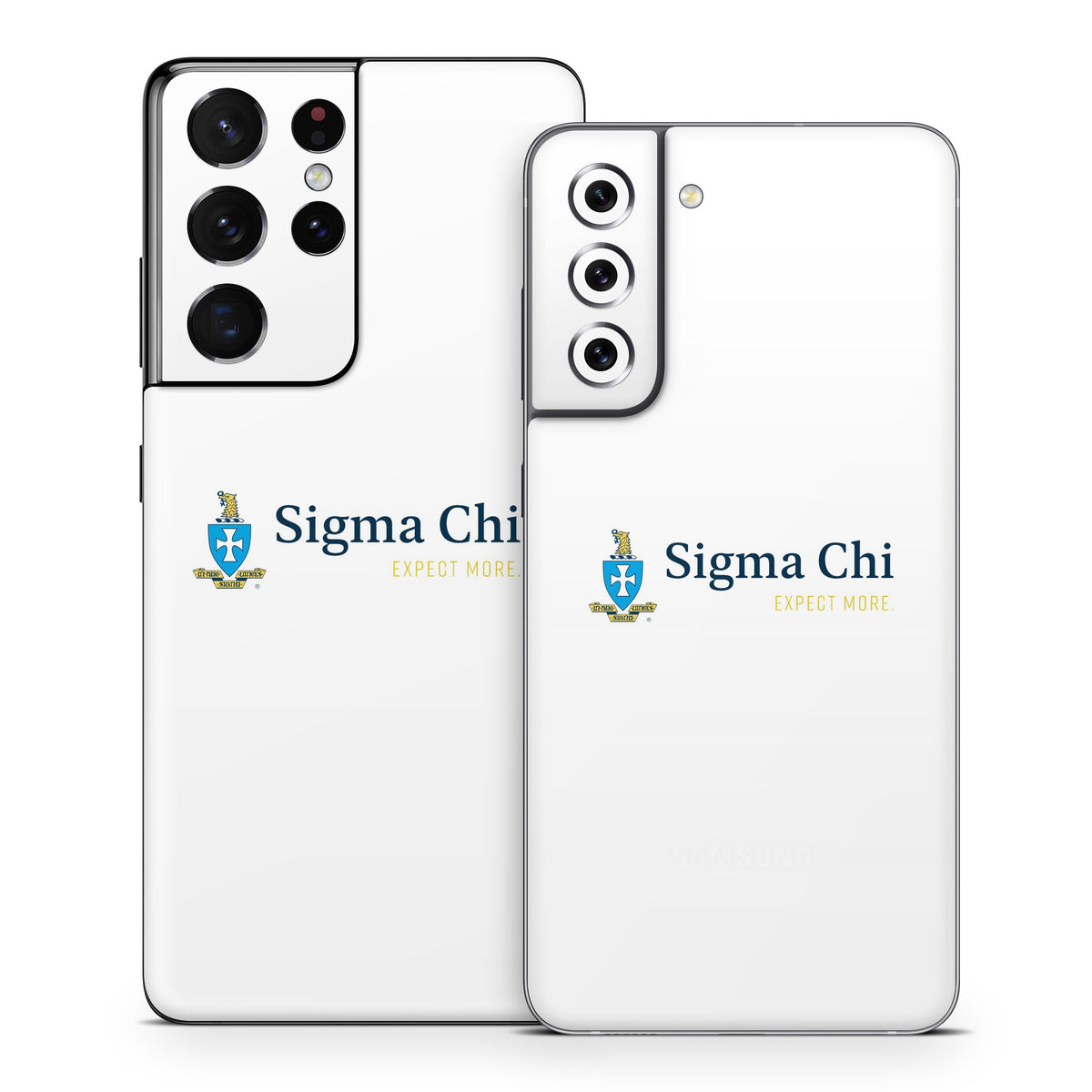 Sigma Chi Logo White - Samsung Galaxy S21 Skin