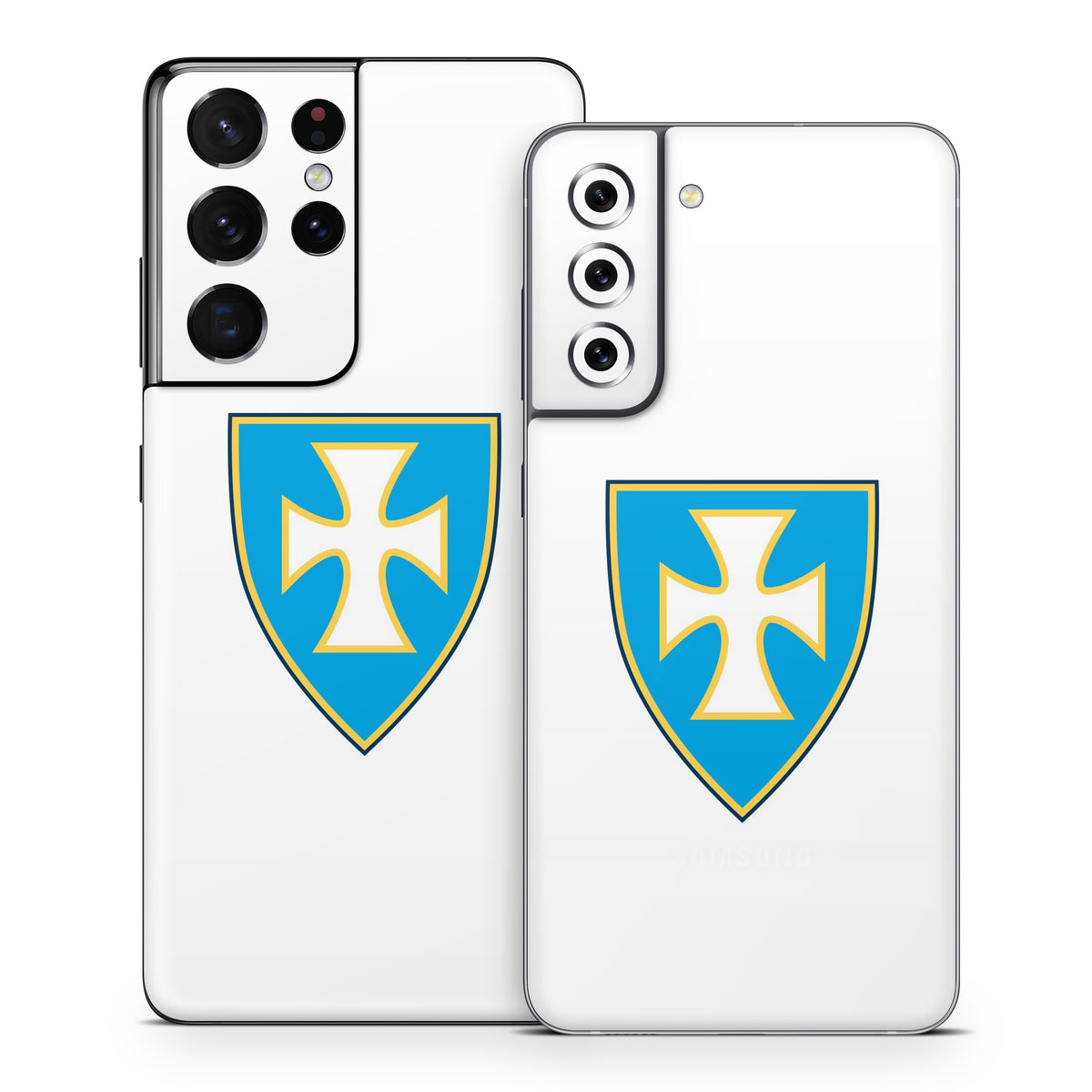 Sigma Chi Shield White - Samsung Galaxy S21 Skin