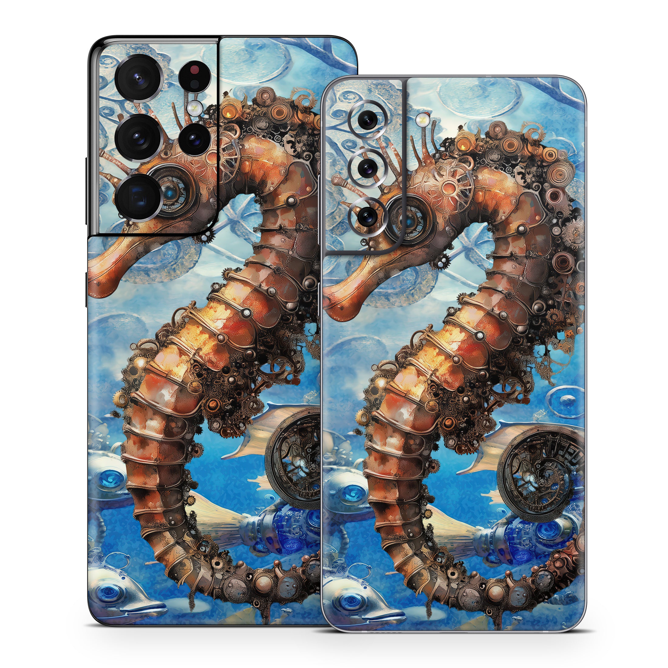 Steampunk Seahorse - Samsung Galaxy S21 Skin